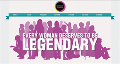 Desktop Screenshot of legendarywomen.org